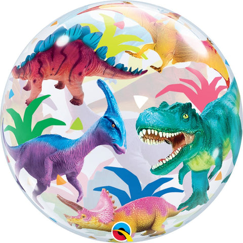 Ballon bubble - Dinosaure