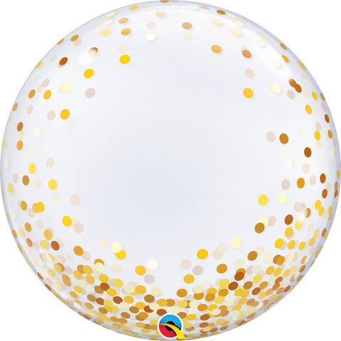 Ballon bubble - Confettis (3 choix)