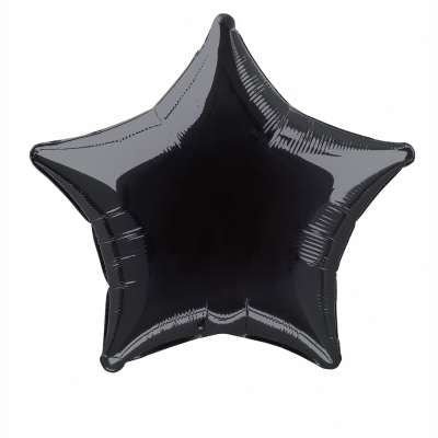 Ballon Microfoil® forme - Étoile noire