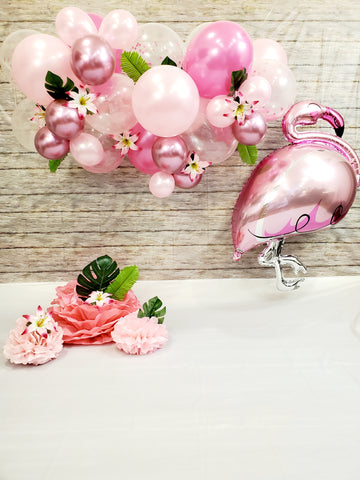 Boîte de luxe - Flamant rose (avec accessoires photobooth)